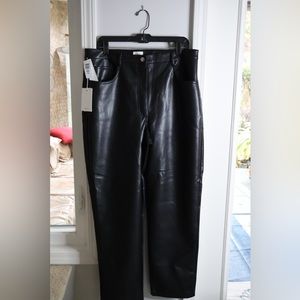 Faux leather pants from Wilfred